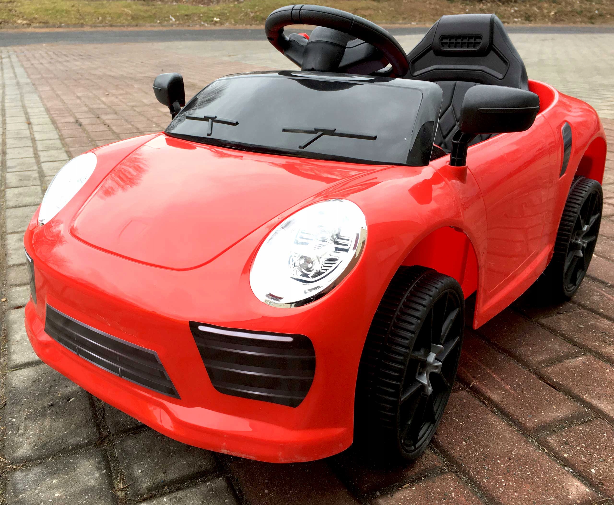 Auto na akumulator Cabrio + LED + Pilot +Bujak Szerokość pojazdu 48 cm