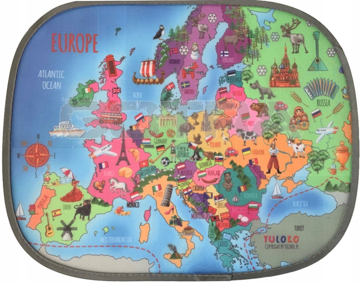 Elektrostatyczne Osłonki Przeciwsłoneczne Europa 1