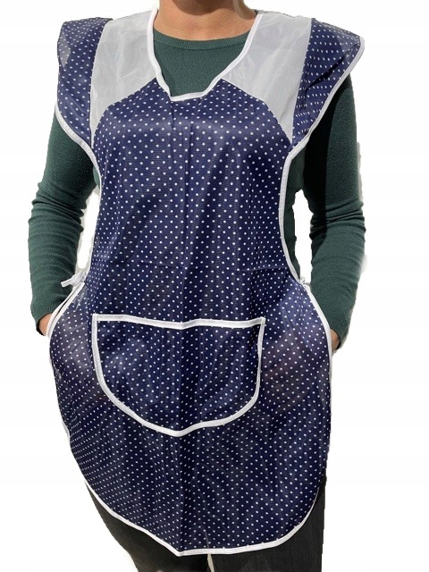

Fartuch Stylonowy Damski Granat Wiązany M-023 46