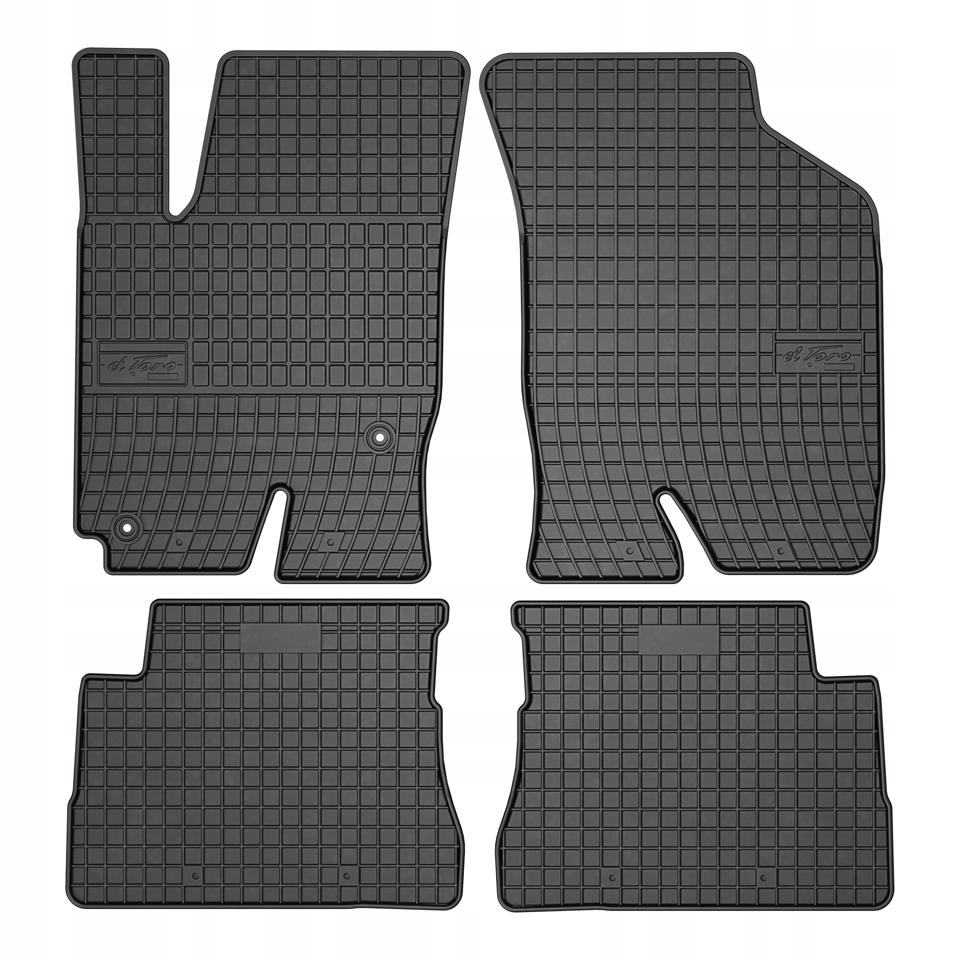 Gumové koberce ElToro pro Hyundai Getz 2002-2011