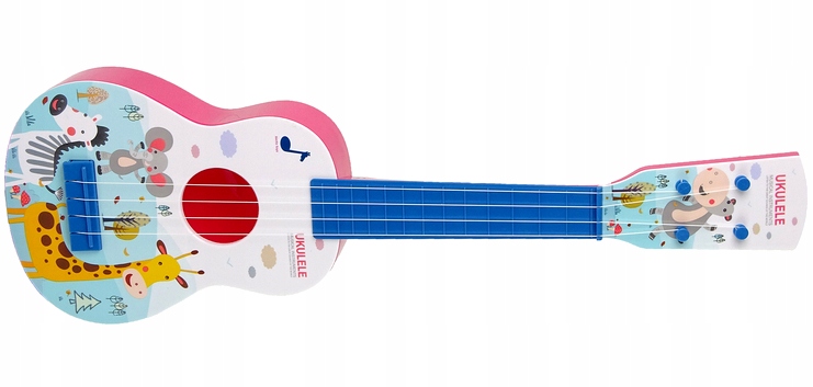 GITARA DLA DZIECI UKULELE DUŻA STRUNY INSTRUMENT GITARKA DZIECIĘC Rodzaj gitara