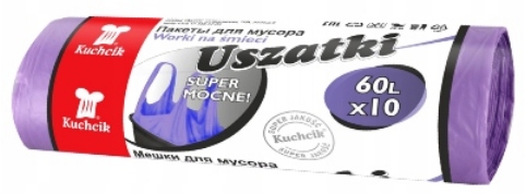 

Kuchcik Uszatki Worki na Śmieci 60L Mocne 10