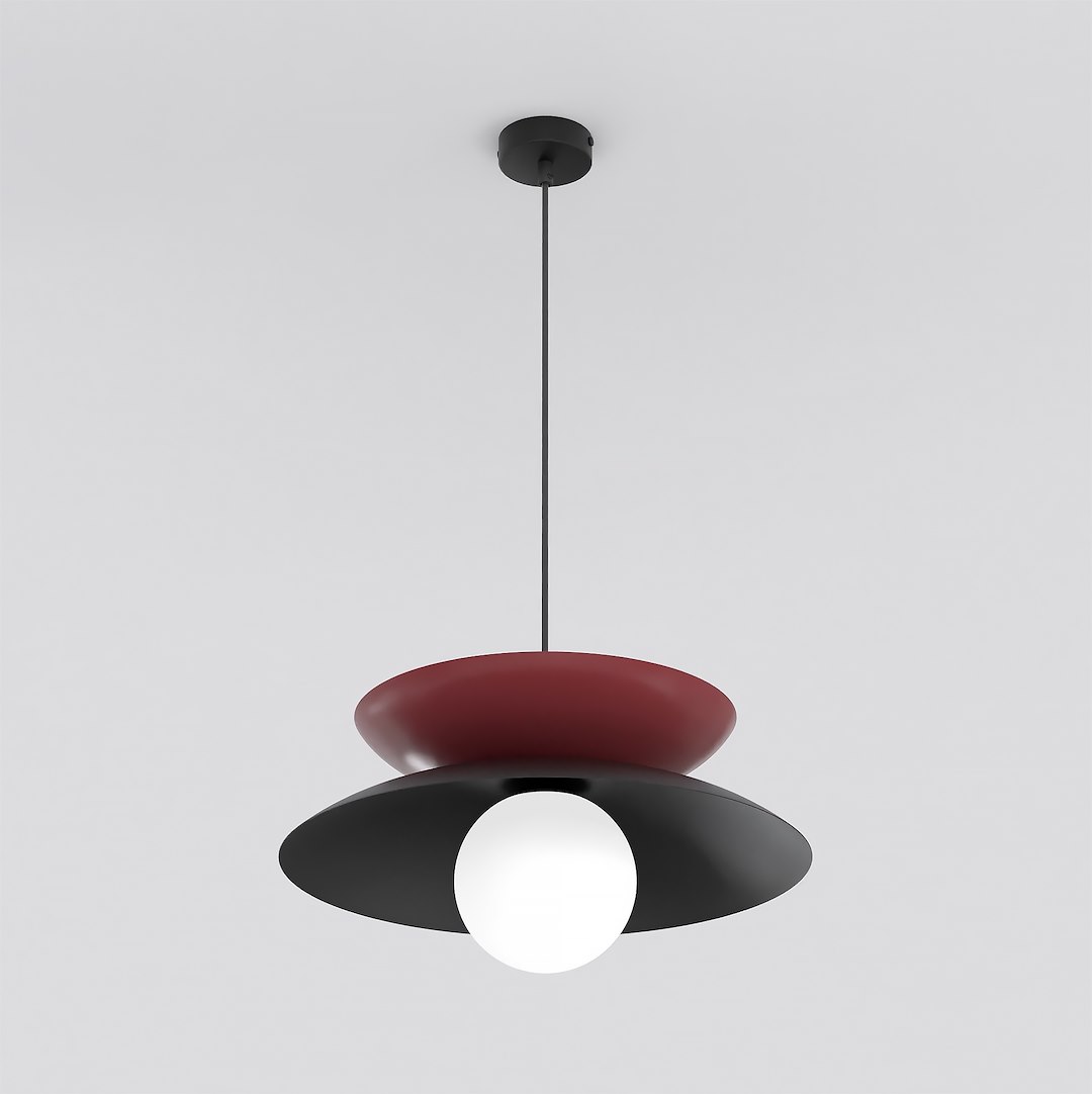 Závesná lampa Nagoya 1 čierna G9 140 cm – moderná, minimalistická