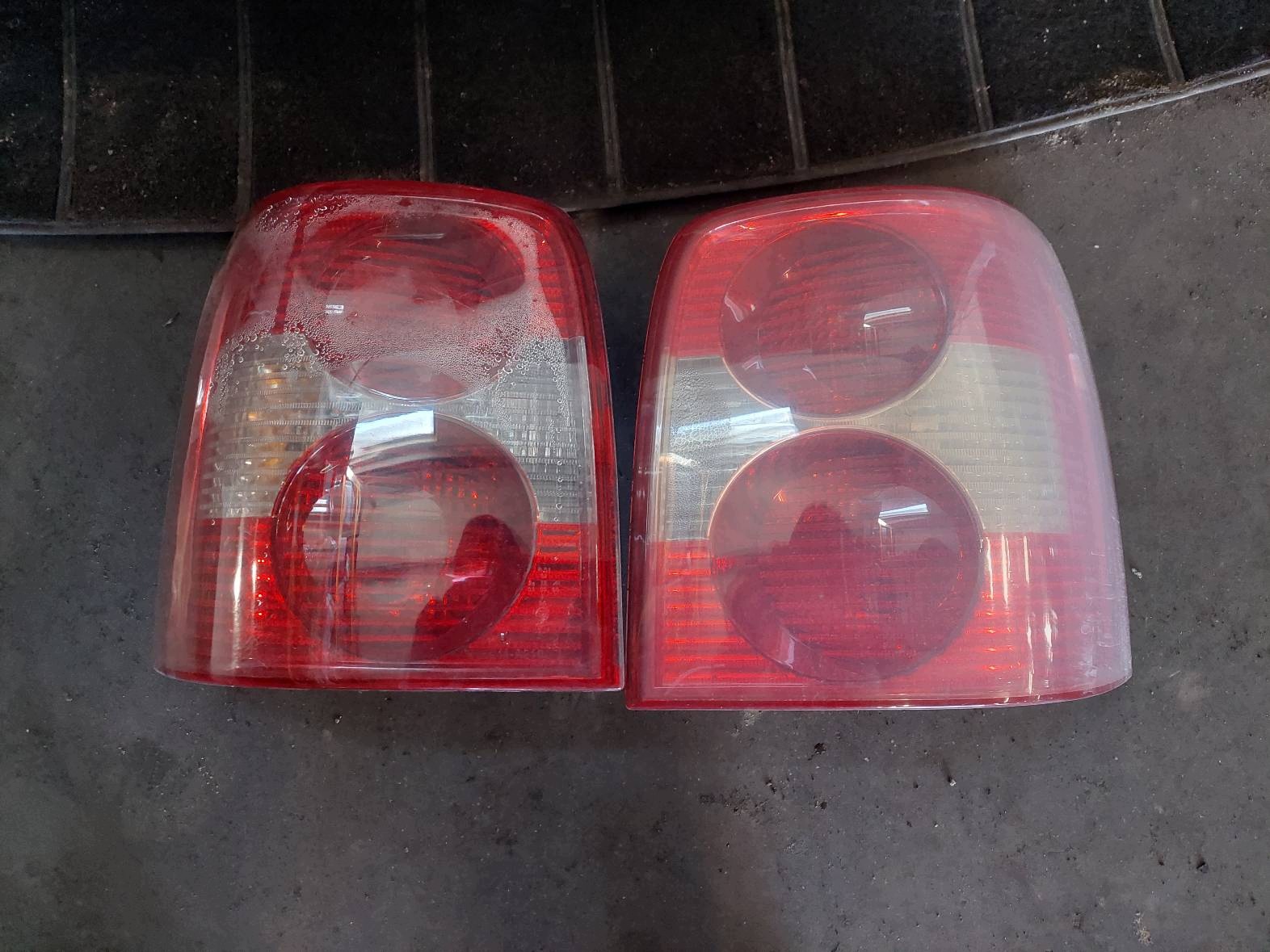 complete rear part VOLKSWAGEN PASSAT B5 FL LC9Z trunk door boot bumper lights