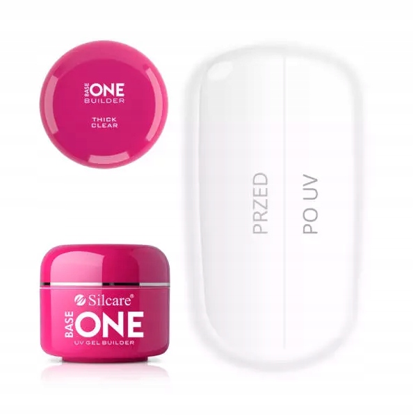

Silcare Żel Budujący Base One Thick Clear 15g
