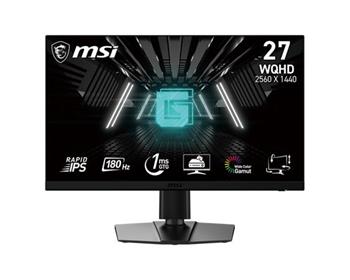Msi Gaming monitor G272QPF E2, 27" Rapid IPS/2560x1440 (WQHD)/180Hz/1ms/DP/