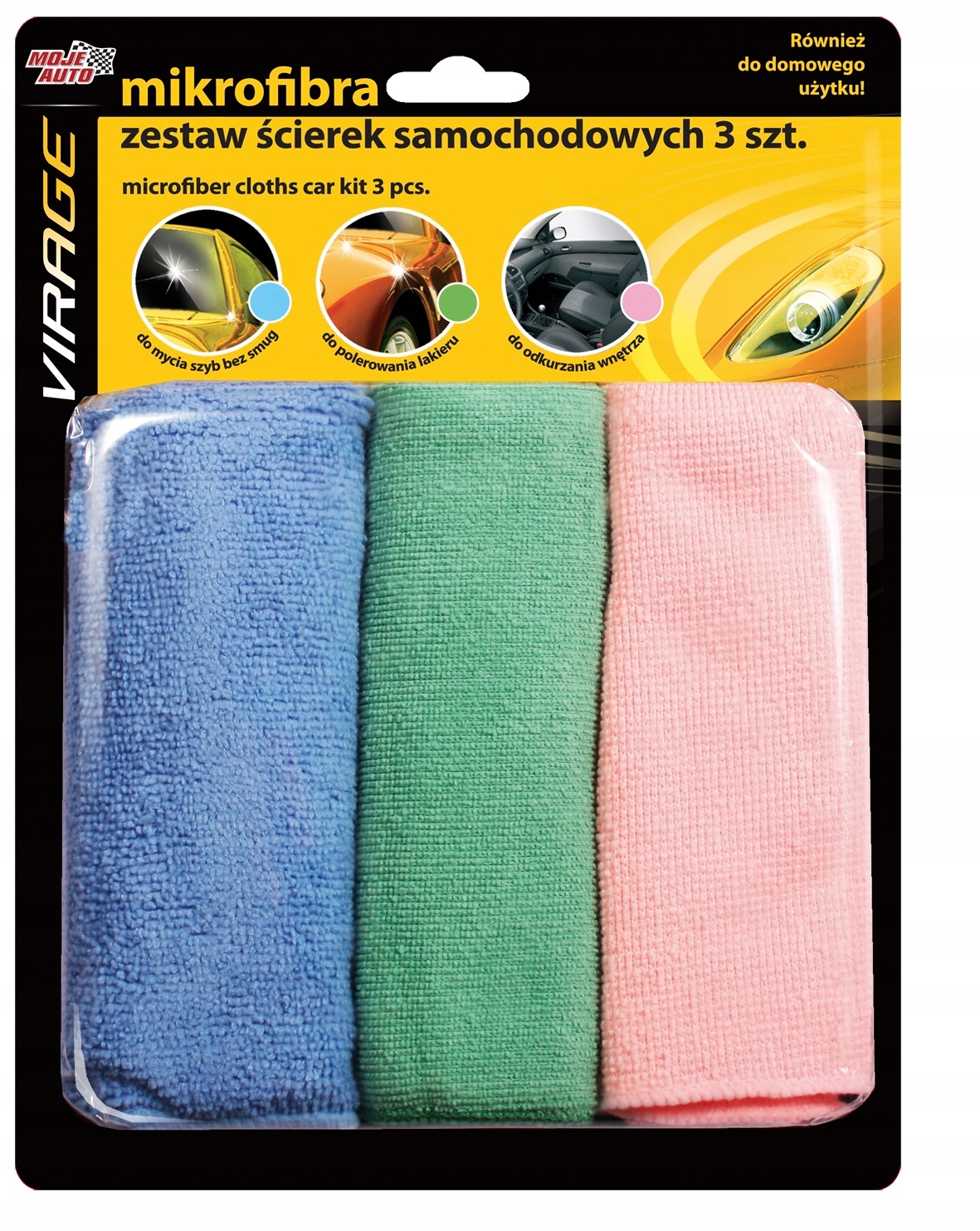 

Zestaw Ściereczek Z Mikrofibry 3 Szt Virage