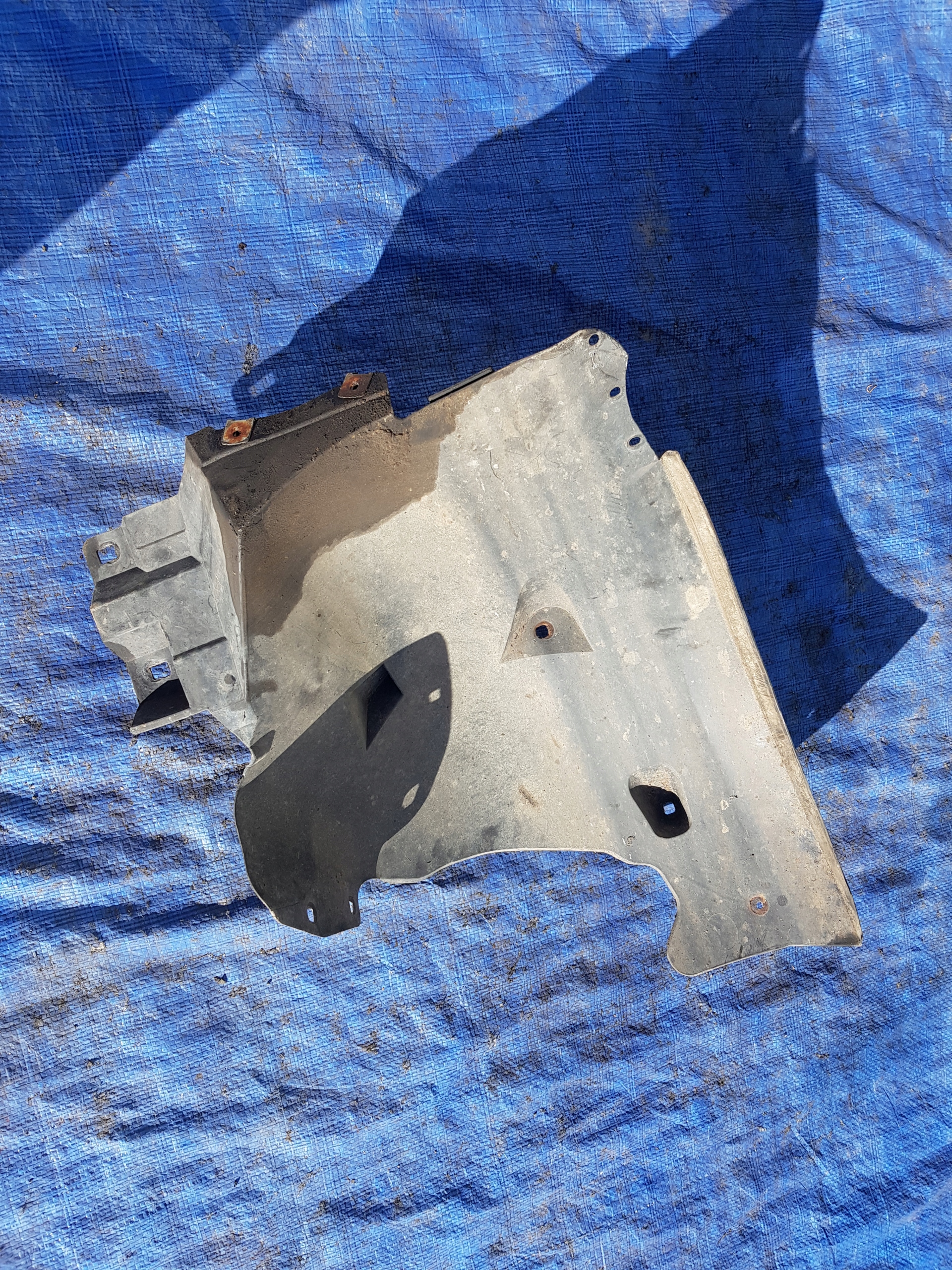 complete mudguard right front rear part MERCEDES SL R230 W230