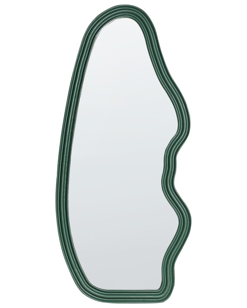Zrcadlo nástěnné Rocles 72 cm 160 cm Tmavě zelené
