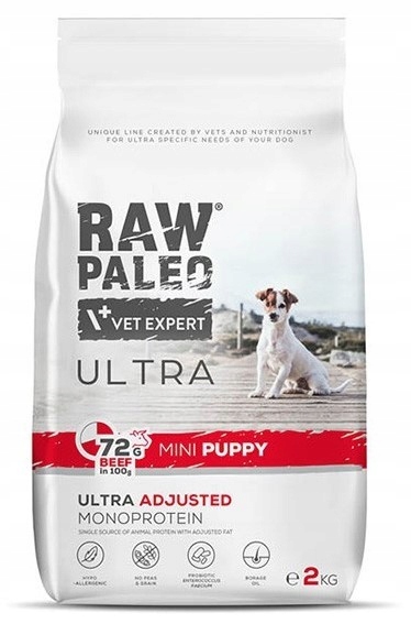 Raw Paleo Ultra Beef Mini Puppy 2kg