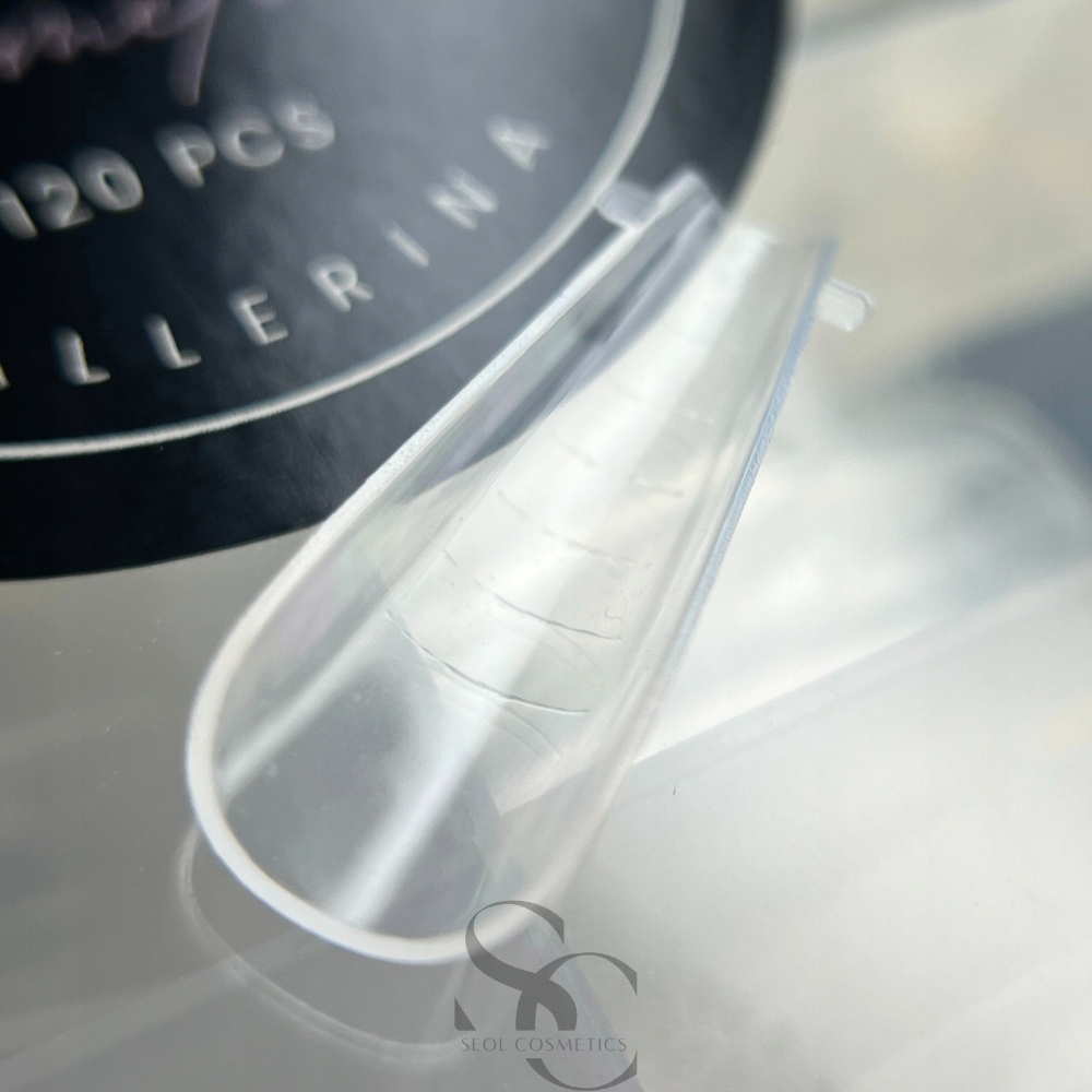 Formy do paznokci dual do akrylożel z podziałką Ballerina SEOL Cosmetics Marka inna marka