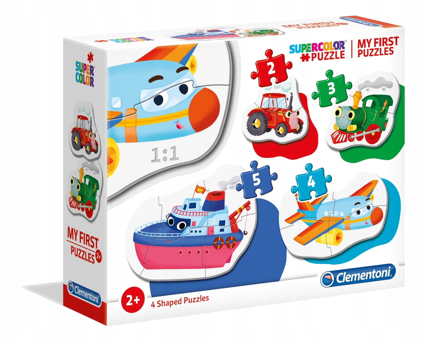 

Pierwsze Puzzle Pojazdy samolot auto 20811