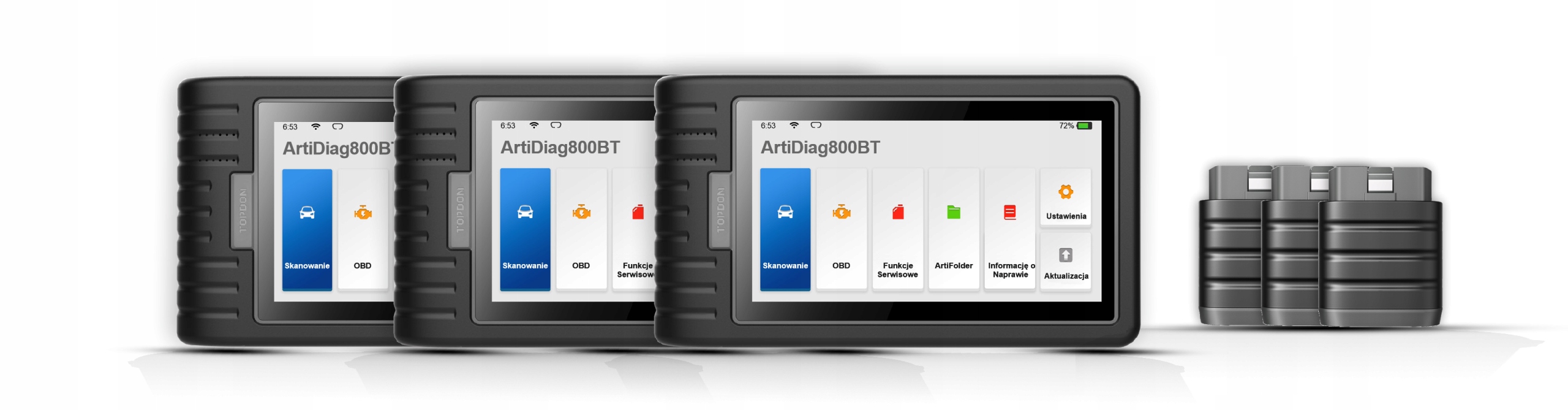 Tester Diagnostyczny Topdon AD800BT Marka Topdon