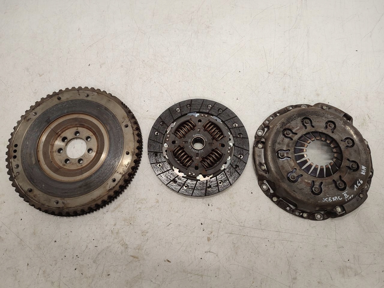 Embrayage Disque de pression Renault Scenic II LIFT
