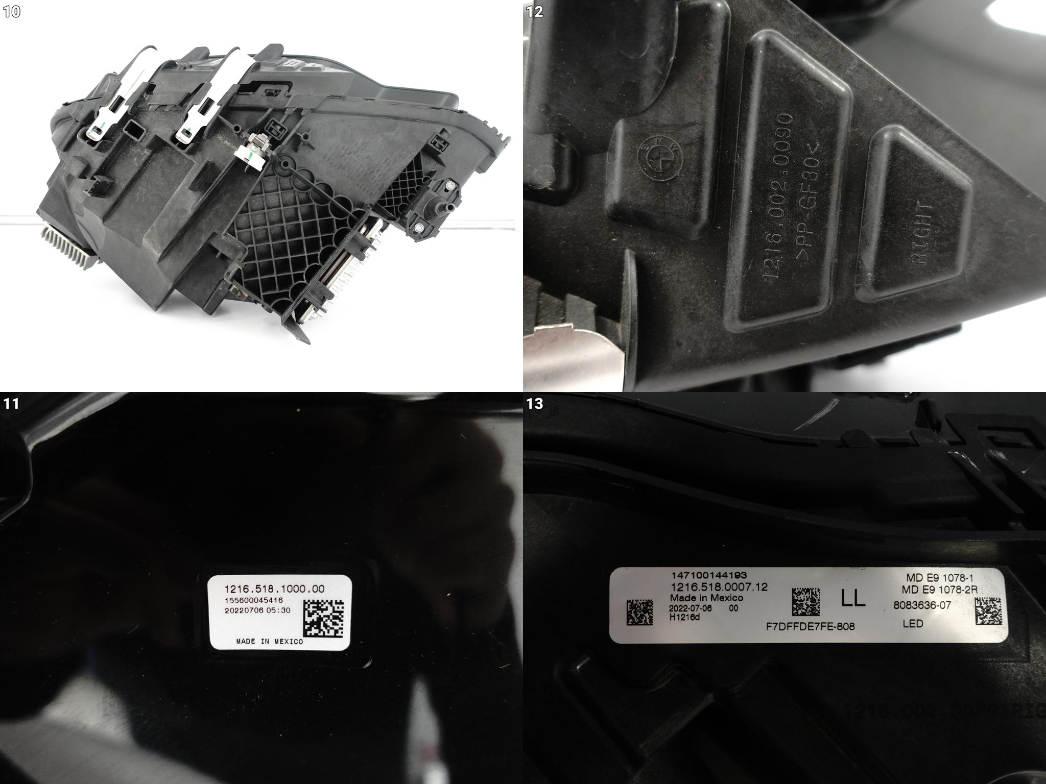 BMW 2 II G42 M2 G87 22- light FULL LED BLACK SHADOW right front EU