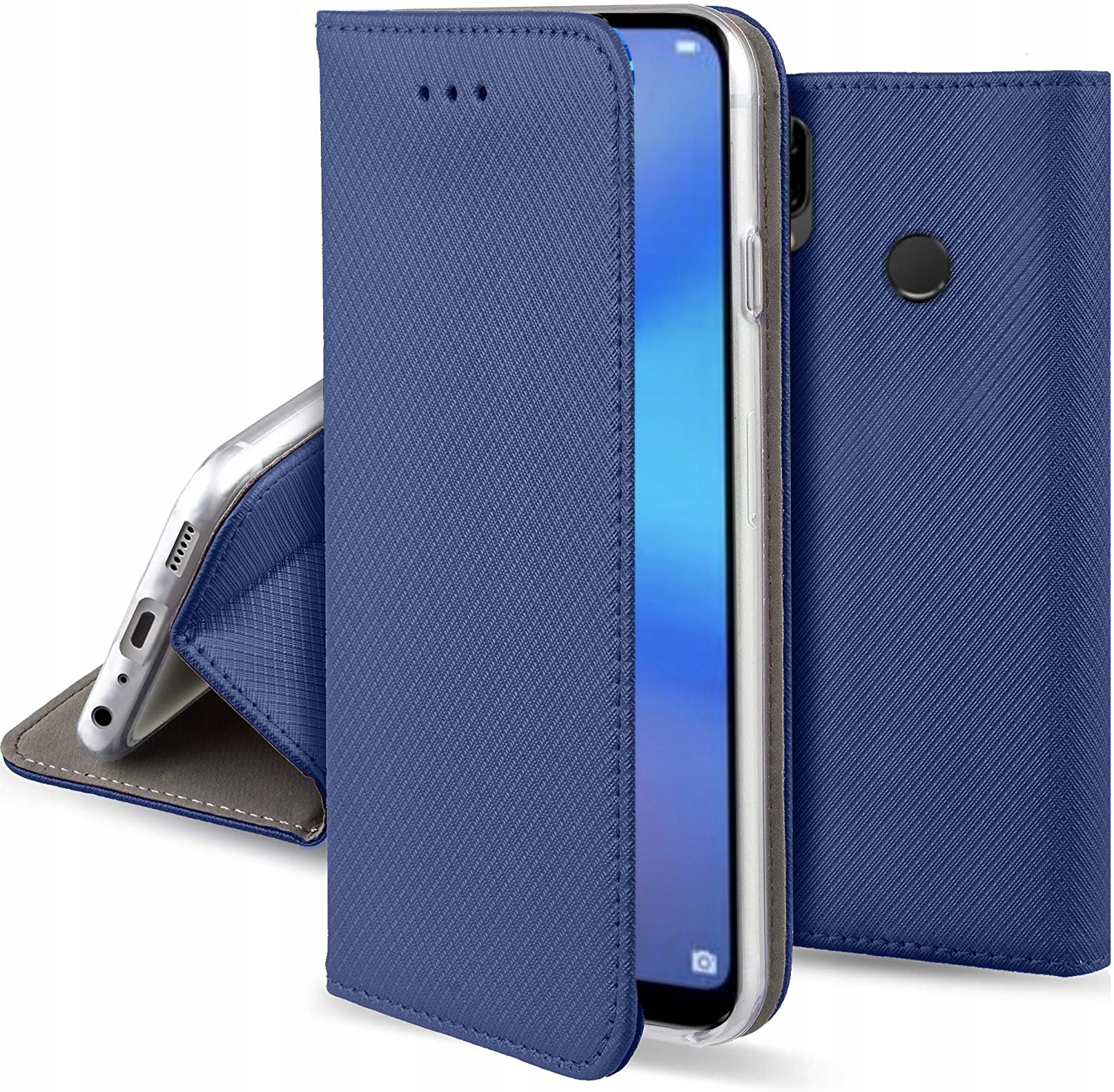 ETUI MAGNES SMART CASE + SZKŁO do HUAWEI P20 LITE Dedykowana marka Huawei