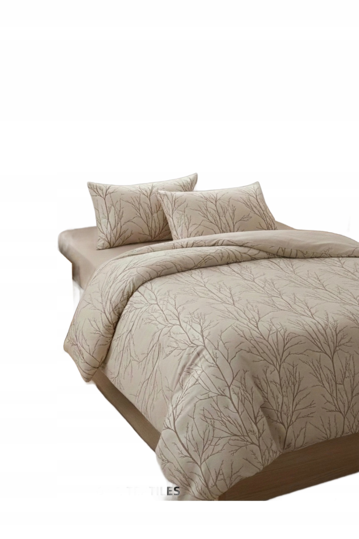 Marlenka Home Teks Komplet Povlečení Krémové S Stromy 200 x 220 Opa
