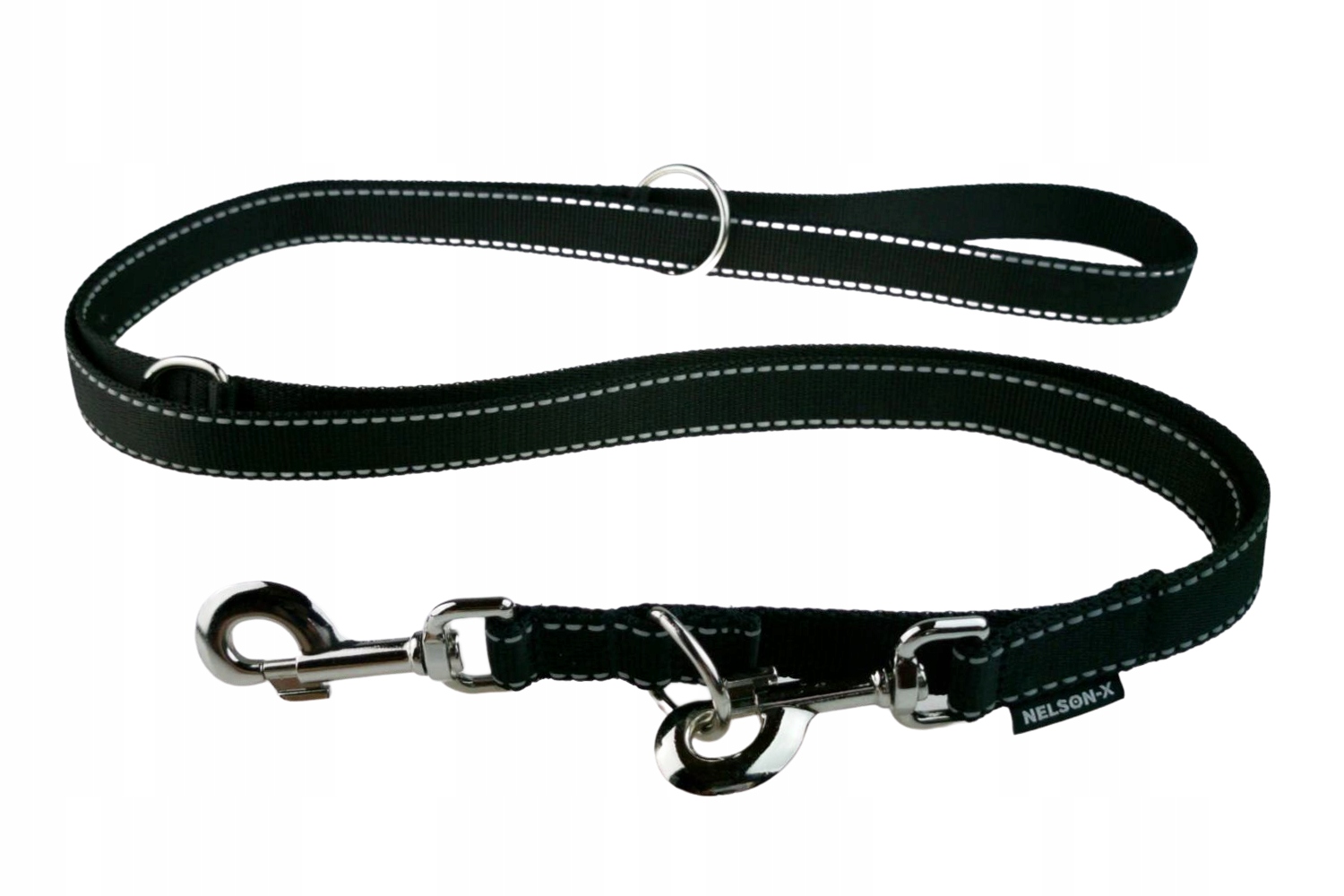 

Smycz Przepinana Odblaskowa Nelson-x 2m/2,5cm Wzm