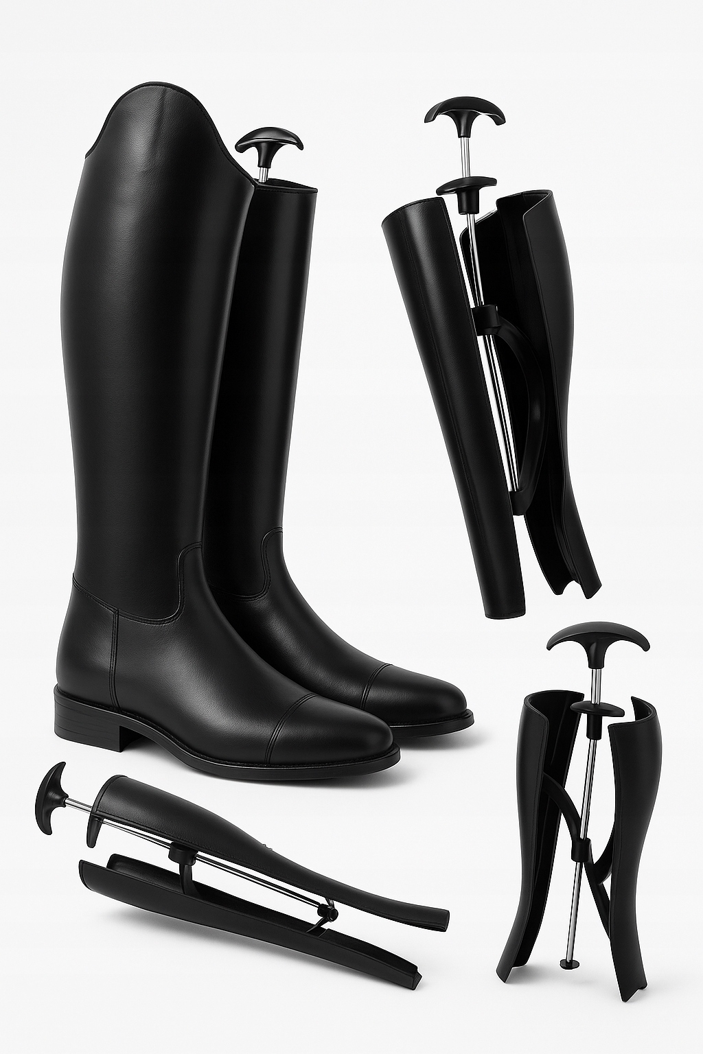 Prawidła do oficerek butów do jazdy konnej Norton uniwersalne kolor czarny