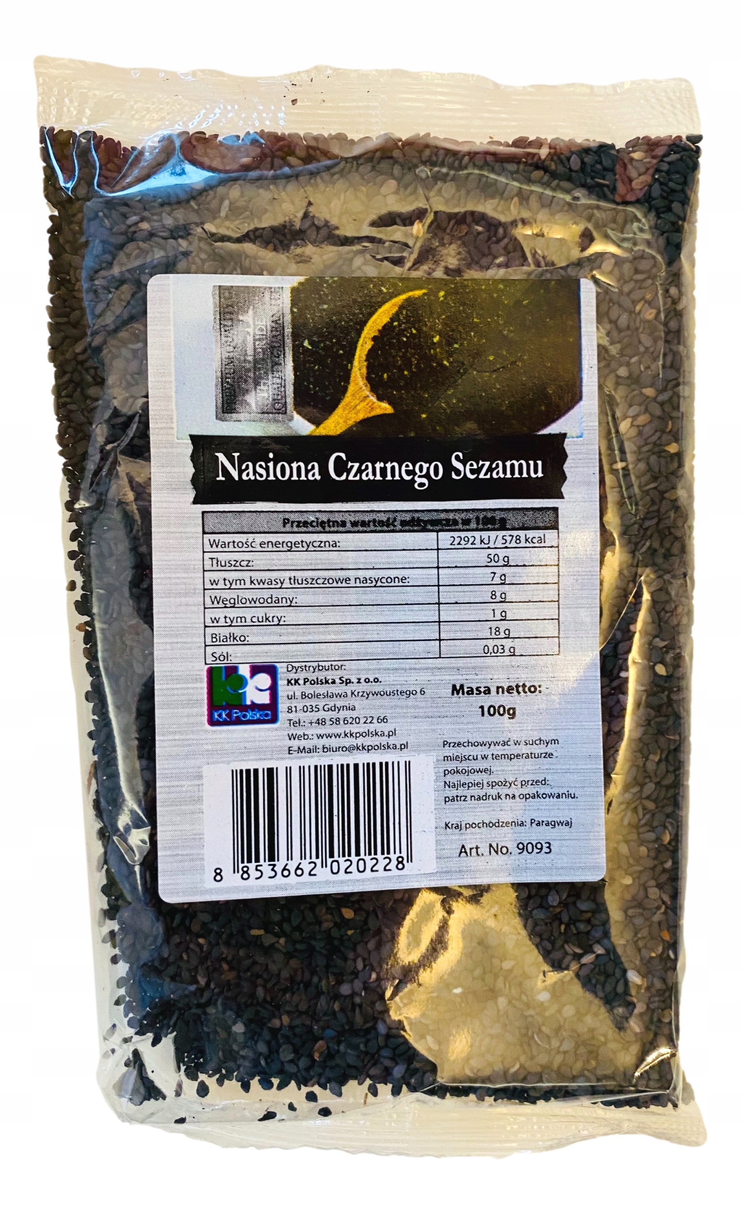 

Nasiona Sezam czarny 100g najlepszy do Sushi