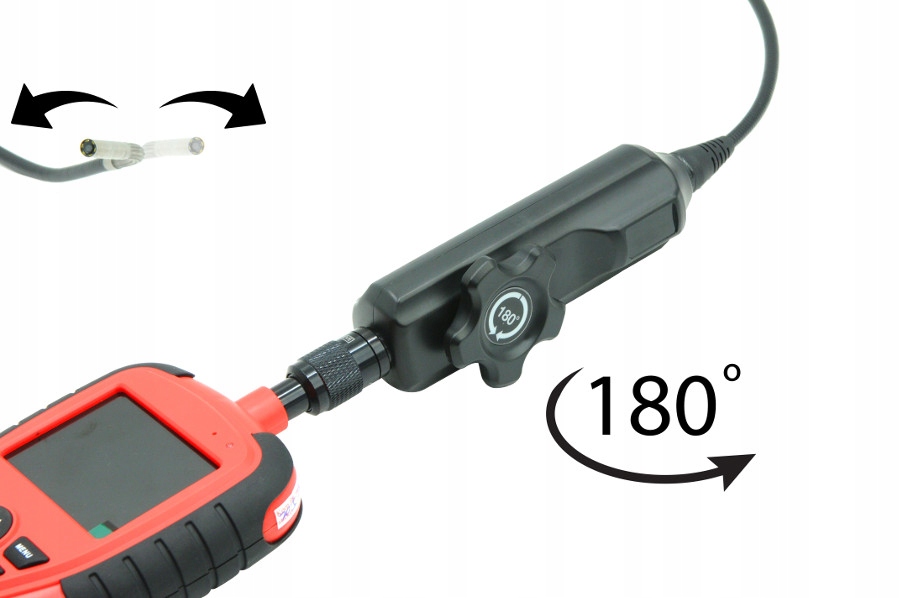Inspection camera with a movable head 6 мм х 0.8 м