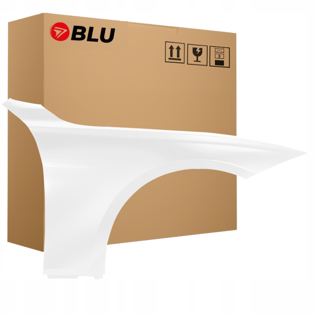 Blu Blatník Bmw F30 F31 F35 300 pravý bílý 12-19 přední