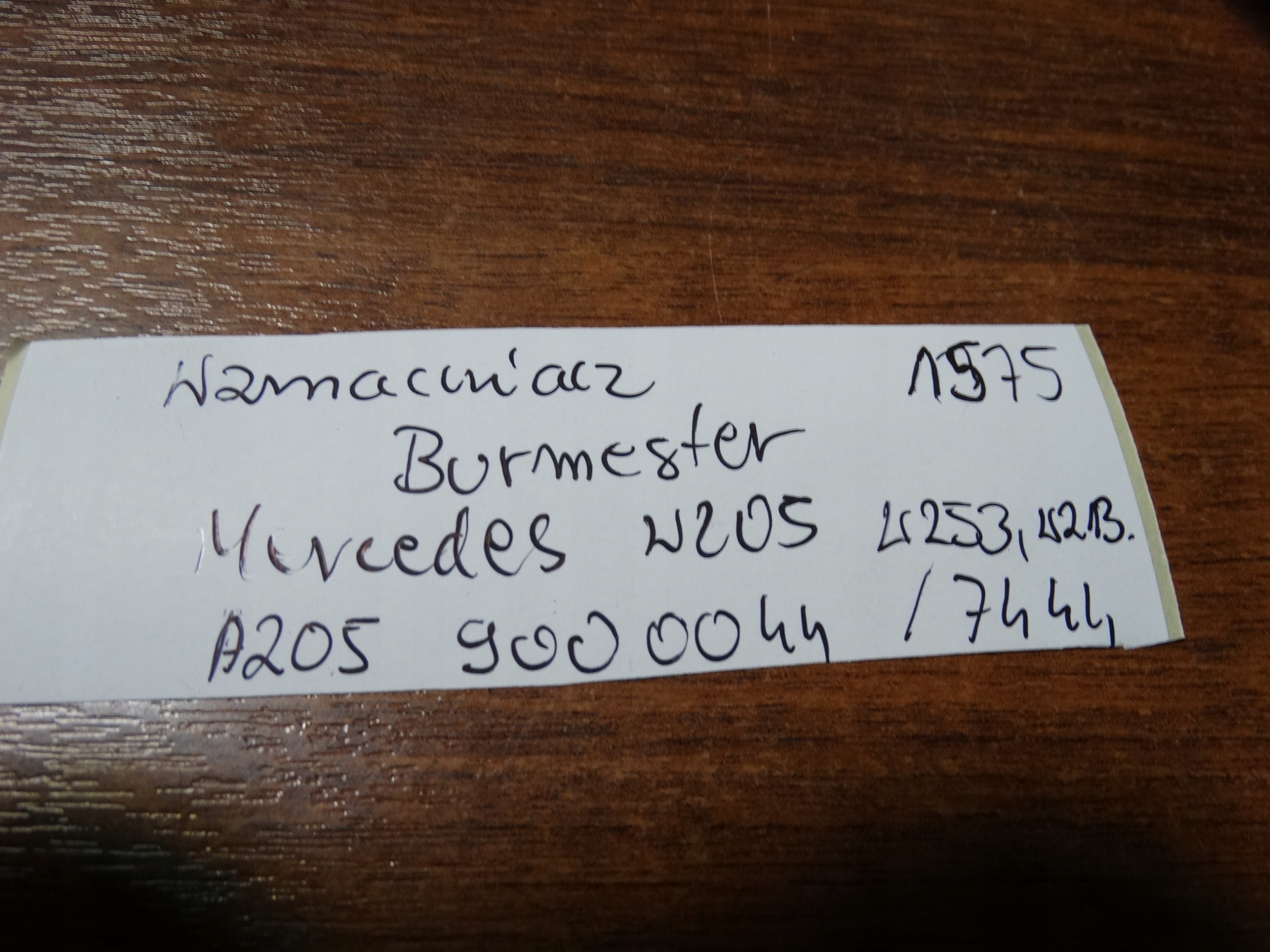 amplifier BURMESTER MERCEDES W205 W253 W213 1 9