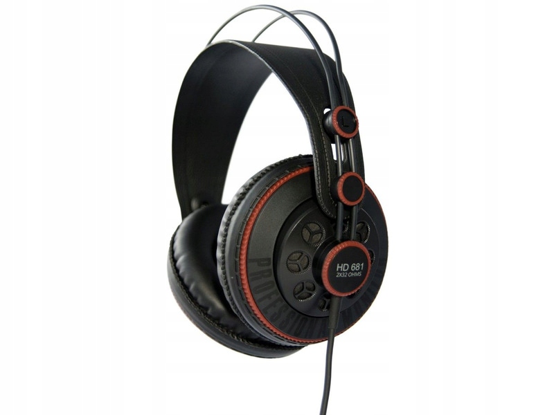 

Słuchawki nauszne Superlux HD681 Czarno-czerwony