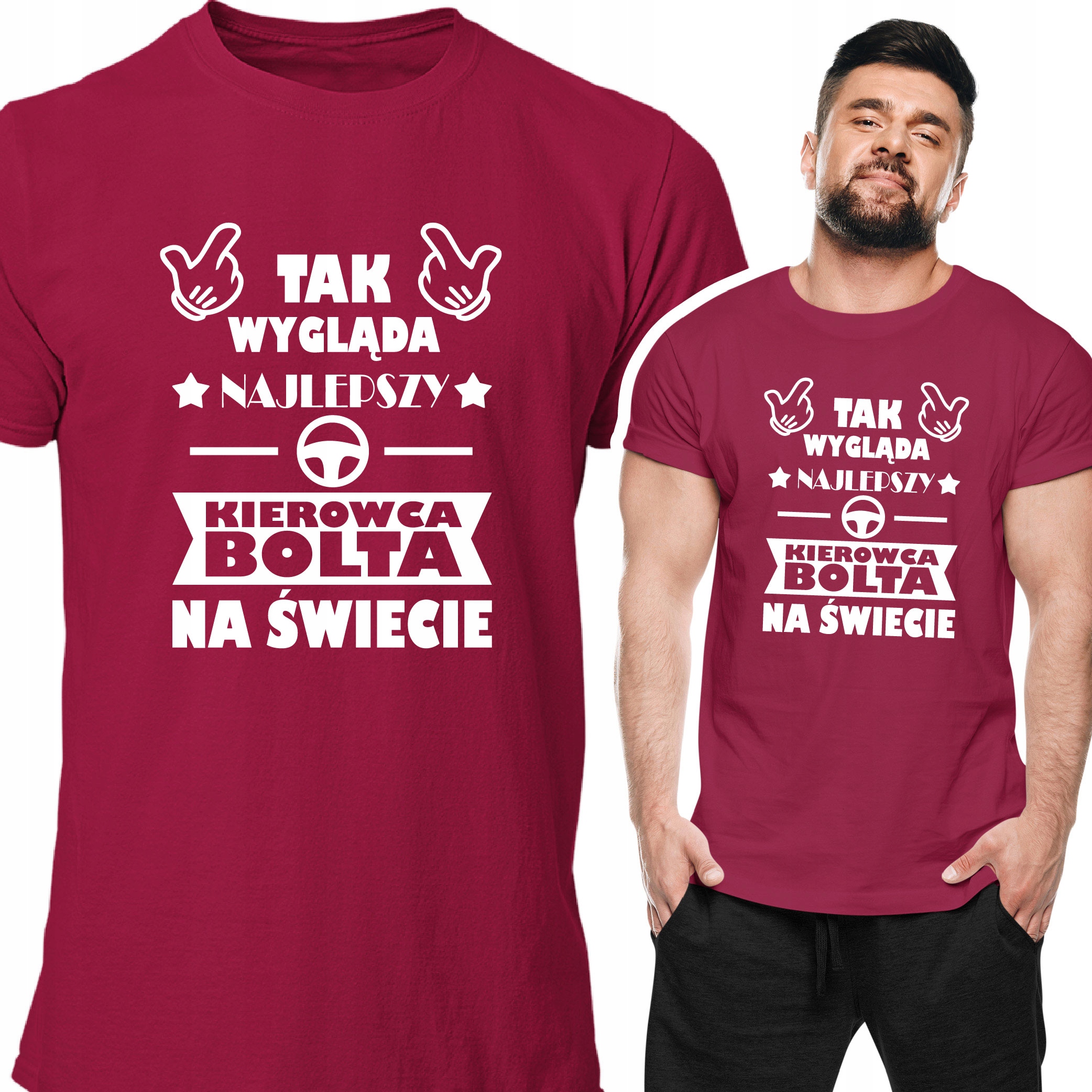 

Koszulka Tshirt Dla Kierowcy Bolta Do Pracy Bolt