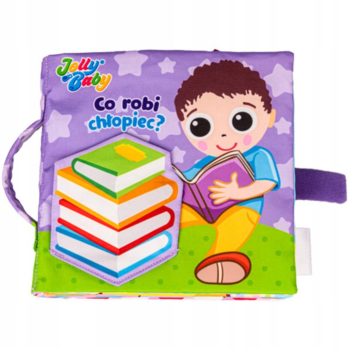 

Jolly Baby Co Robi Chłopiec Książeczka Edukacyjna
