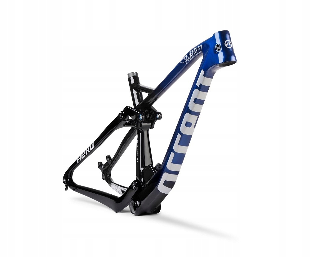 Rám Accent Hero Mtb 29" Carbon modrý S