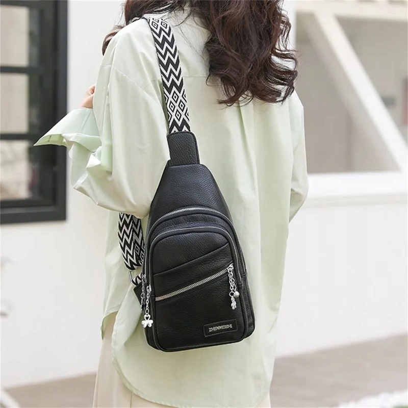 NERKA SASZETKA DAMSKA ELEGANCKA PLECAK TORBA NA RAMIĘ CZARNA Z PODSZEWKĄ Kod producenta 77