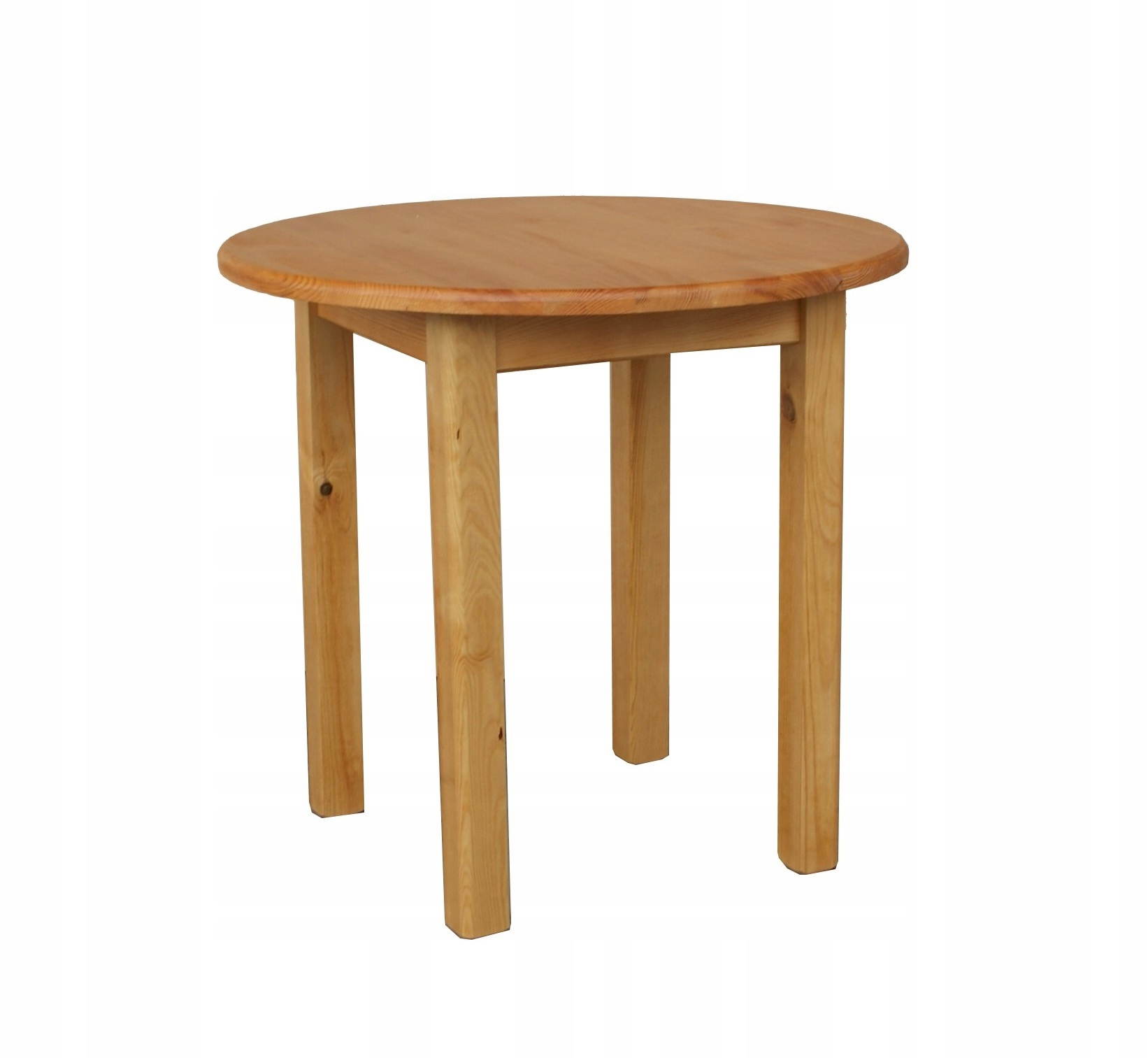 

Stół Kuchenny Mały Okrągły Sosnowy 60cm olcha