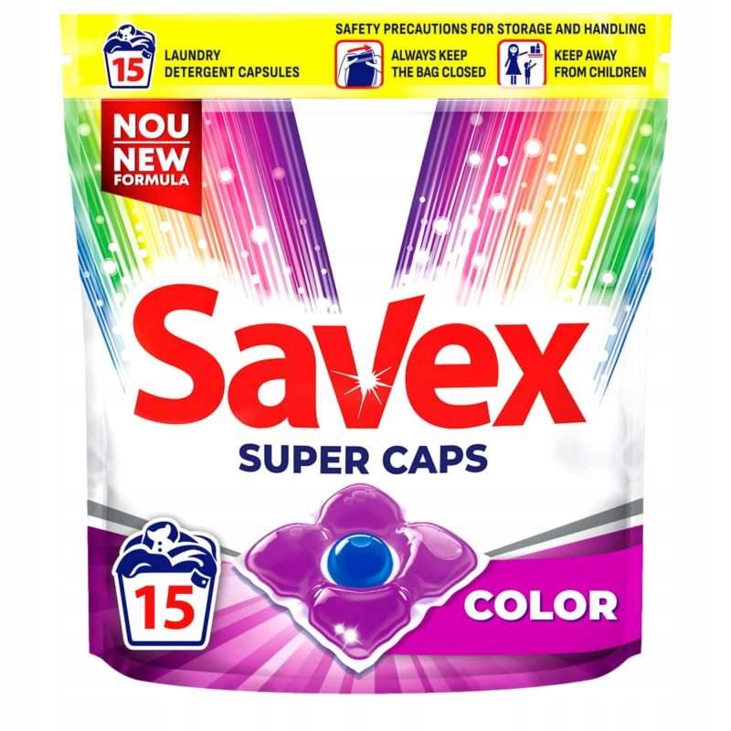 

Savex Kapsułki do prania Color Caps 15 sztuk
