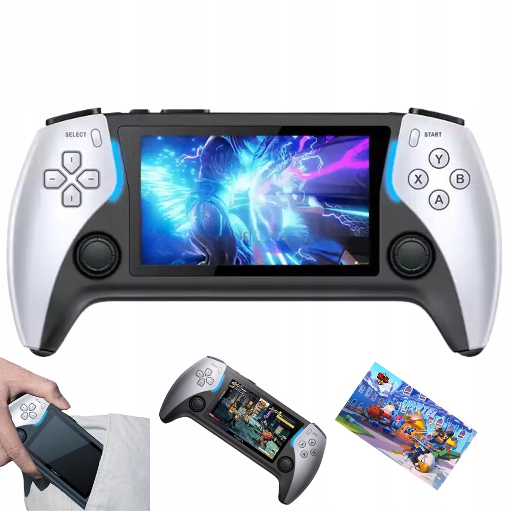 Prenosná herná konzola, podporuje arkádový režim pre dvoch hráčov PS1, 8 Gb