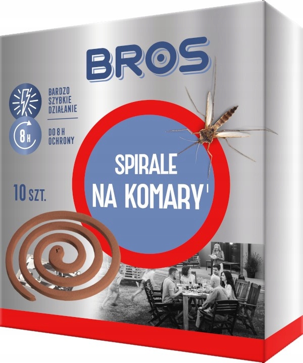 

Spirale na komary 10szt Bros