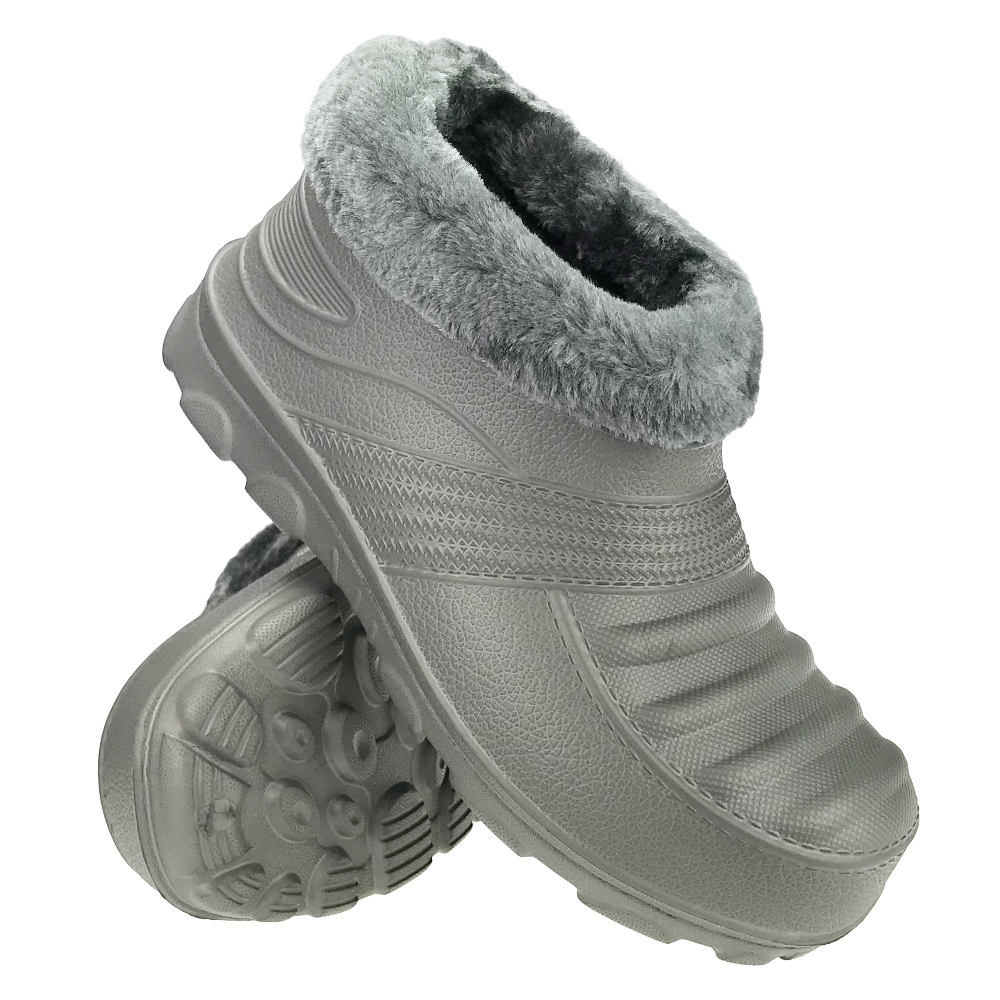 

Kalosze ocieplane buty piankowe Krasz Szare 40