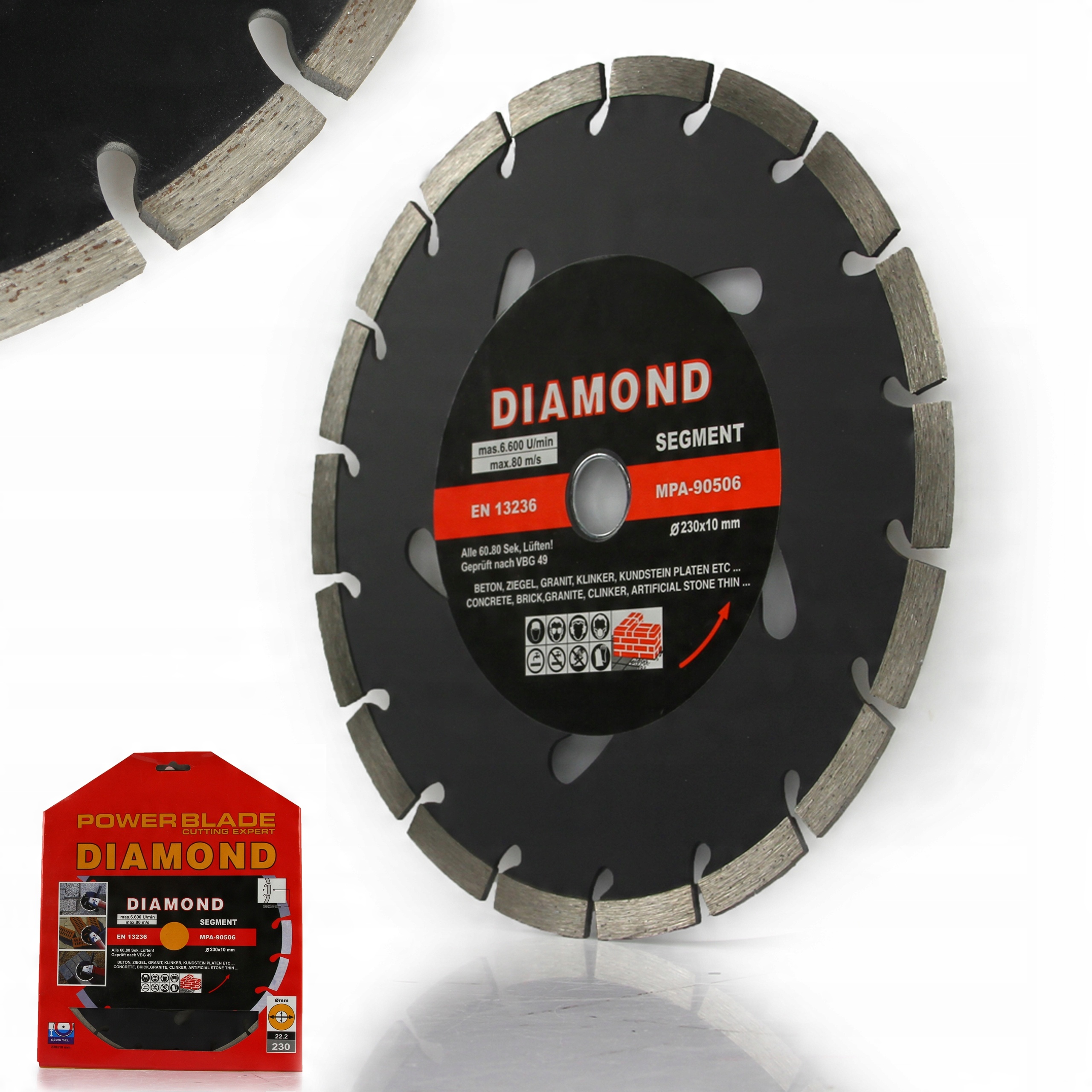

Tarcza Diamentowa Do Betonu Kostki 230mm Segment