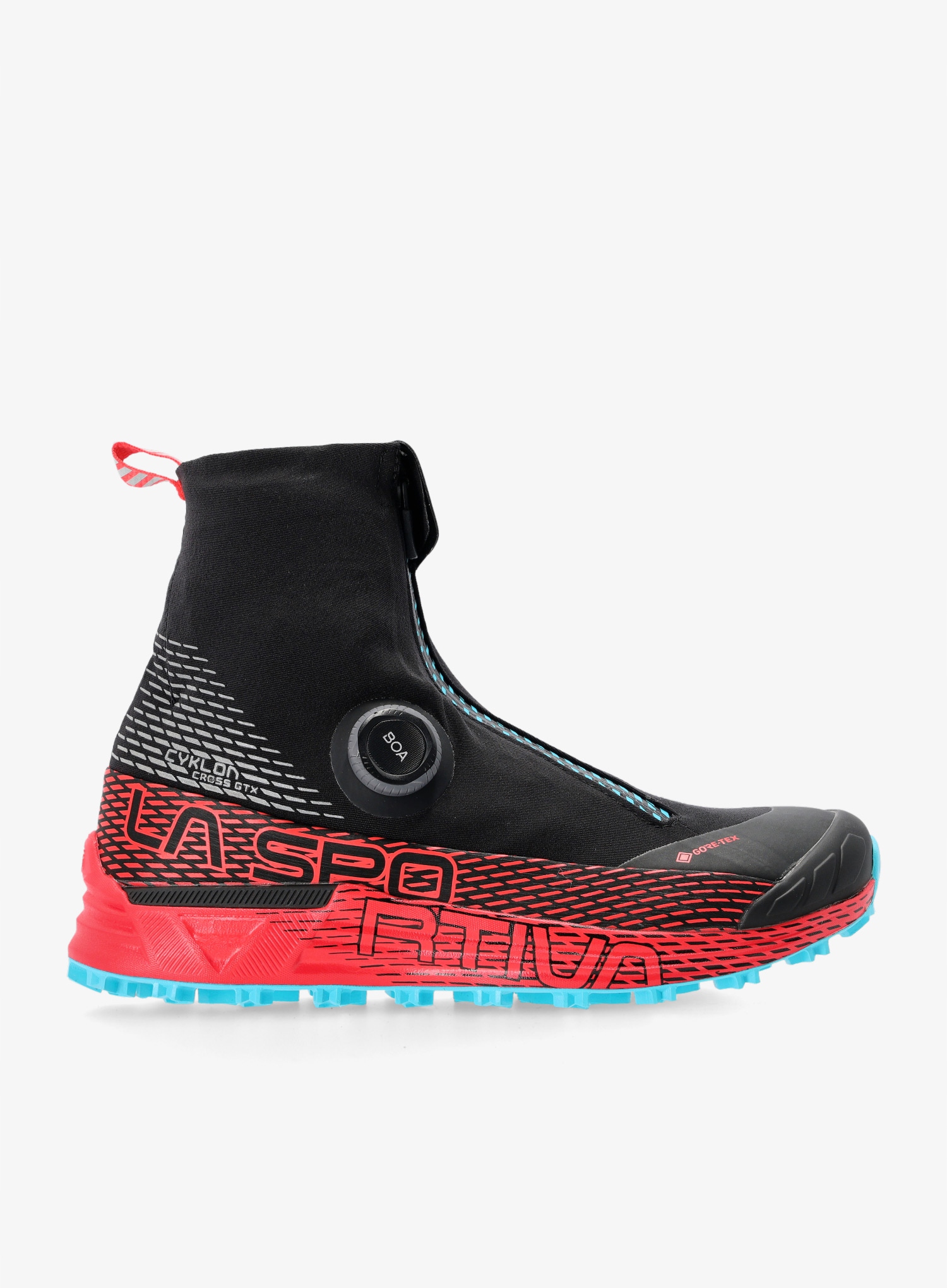 Dámské trailové boty La Sportiva Cyklon Cross Gtx černá/hibiscus 41