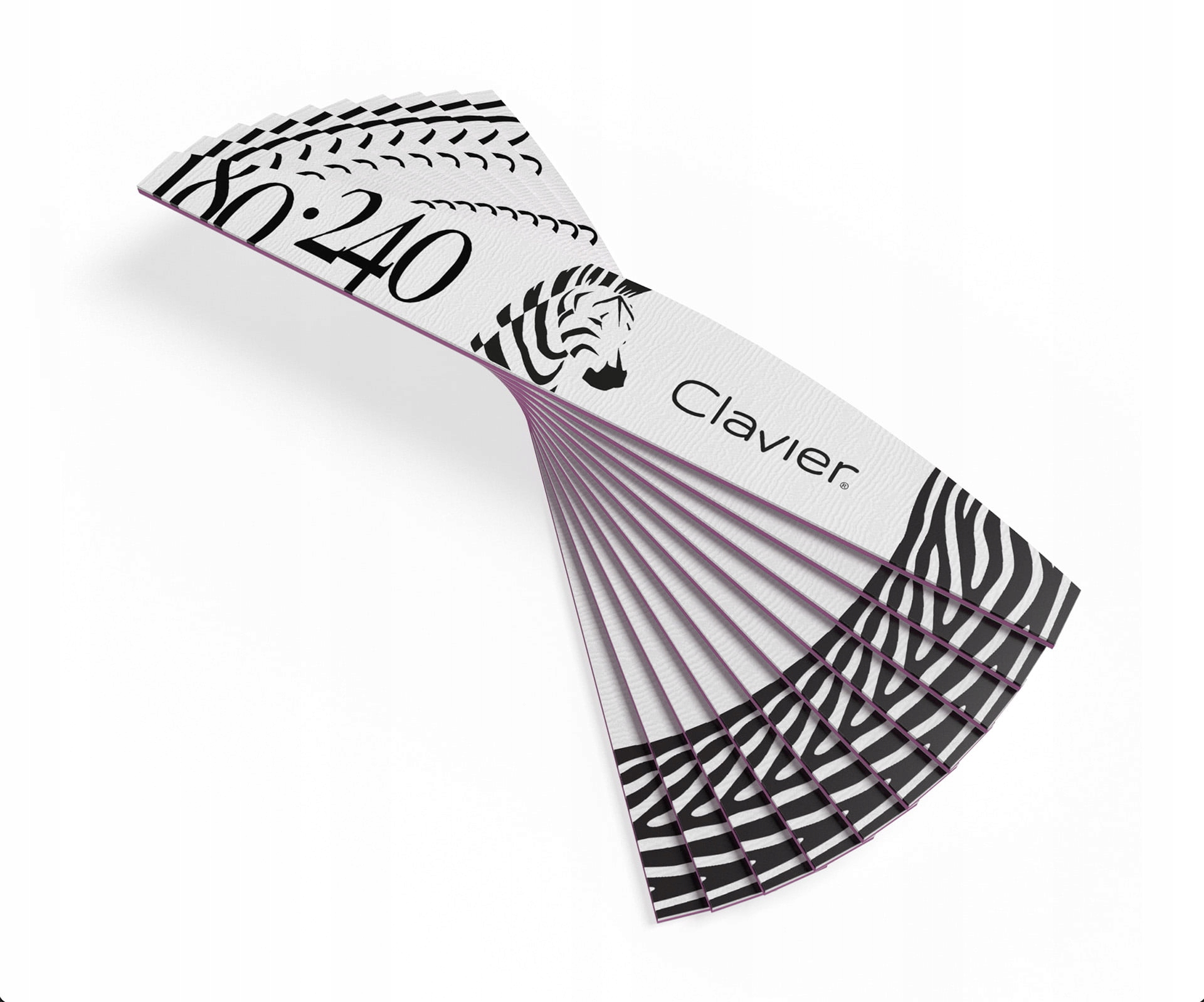 CLAVIER PILNIKI LÓDKA STANDART 180/240 ZEBRA 10SZT