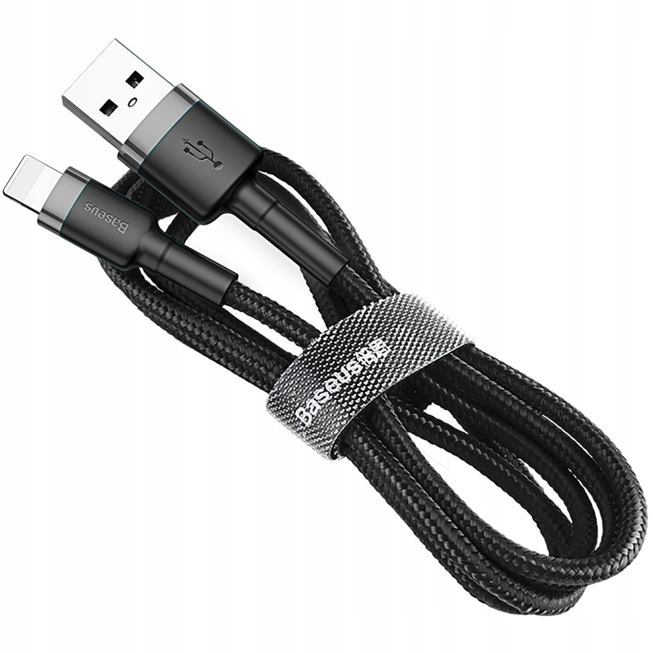 Kabel USB-A - Lightning, Baseus Cafule 2,4A, 0,5M Kod producenta CALKLF-AG1