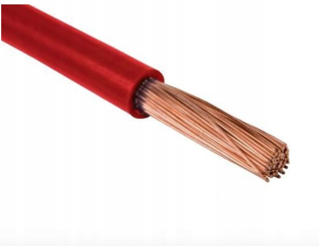 

Przewód kabel linka Lgy Helukabel 1x6mm czerwony