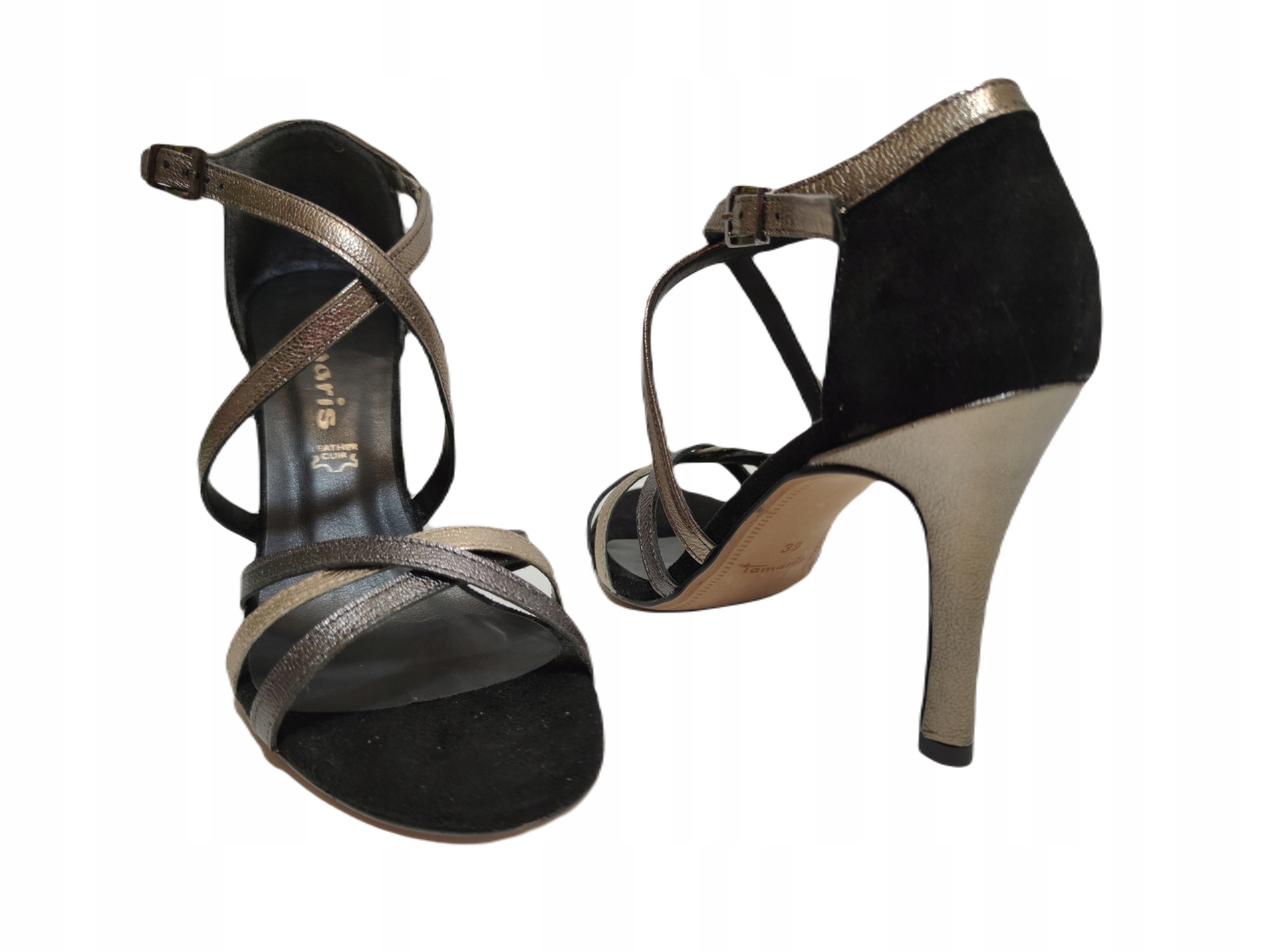 Efektní sandály Tamaris 28339 černé, velikost 39