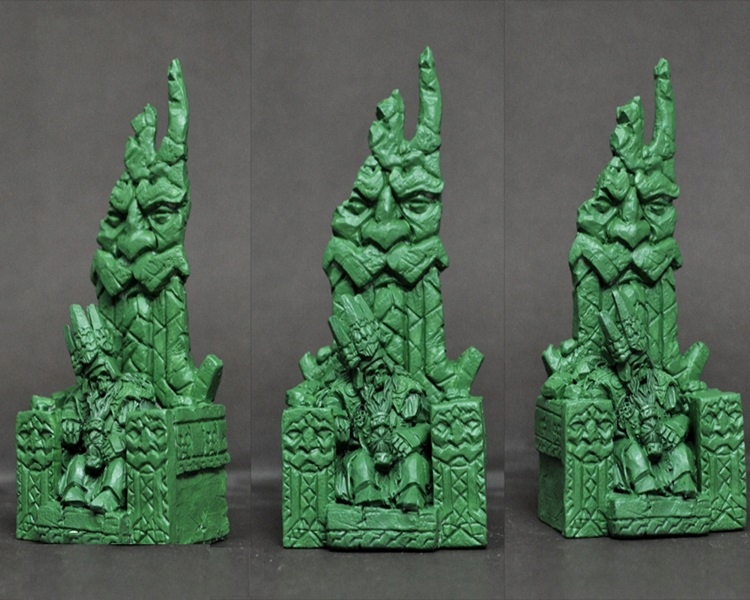 Scibor 28FM0709 Ancient Dwarven Throne 28mm [Resin] 24H