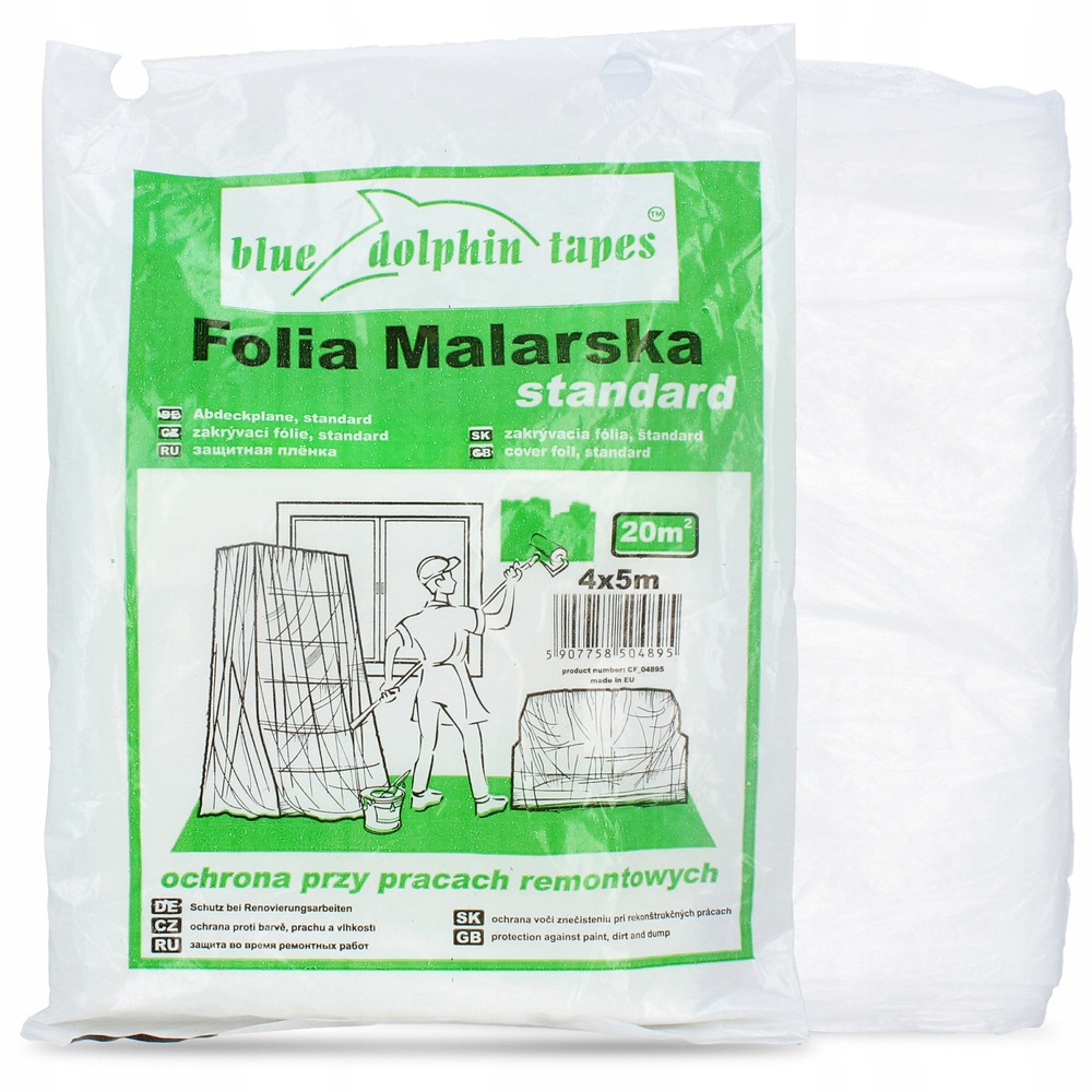 

Folia Malarska Plandeka Ochronna Remontowa Mocna