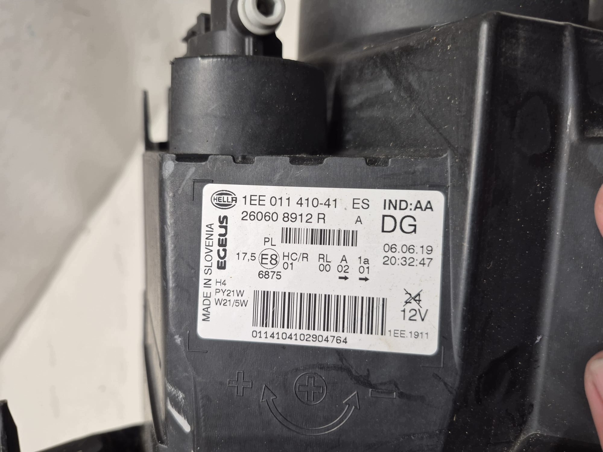 RENAULT TRAFIC III 3 14- light left front front ZWYKLA 260608912R