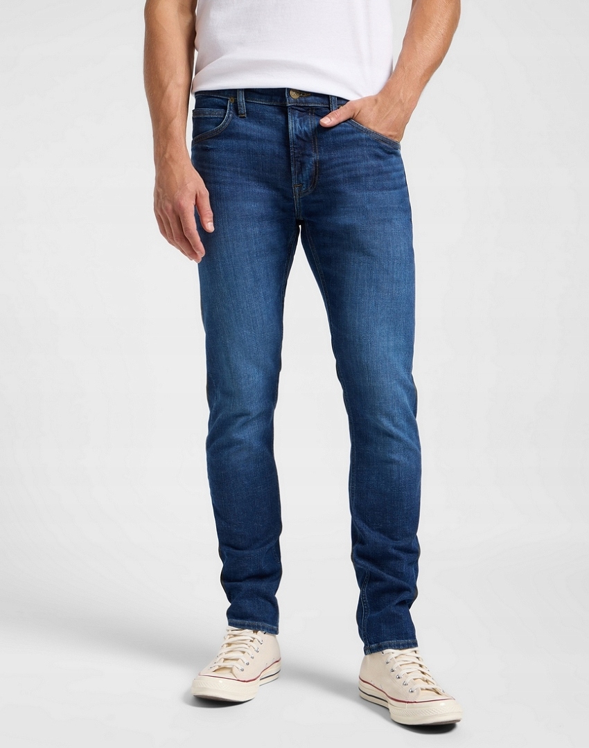 Pánské džíny Lee Luke Slim Tapered W30 L34 Stoney 112365111 Úzké