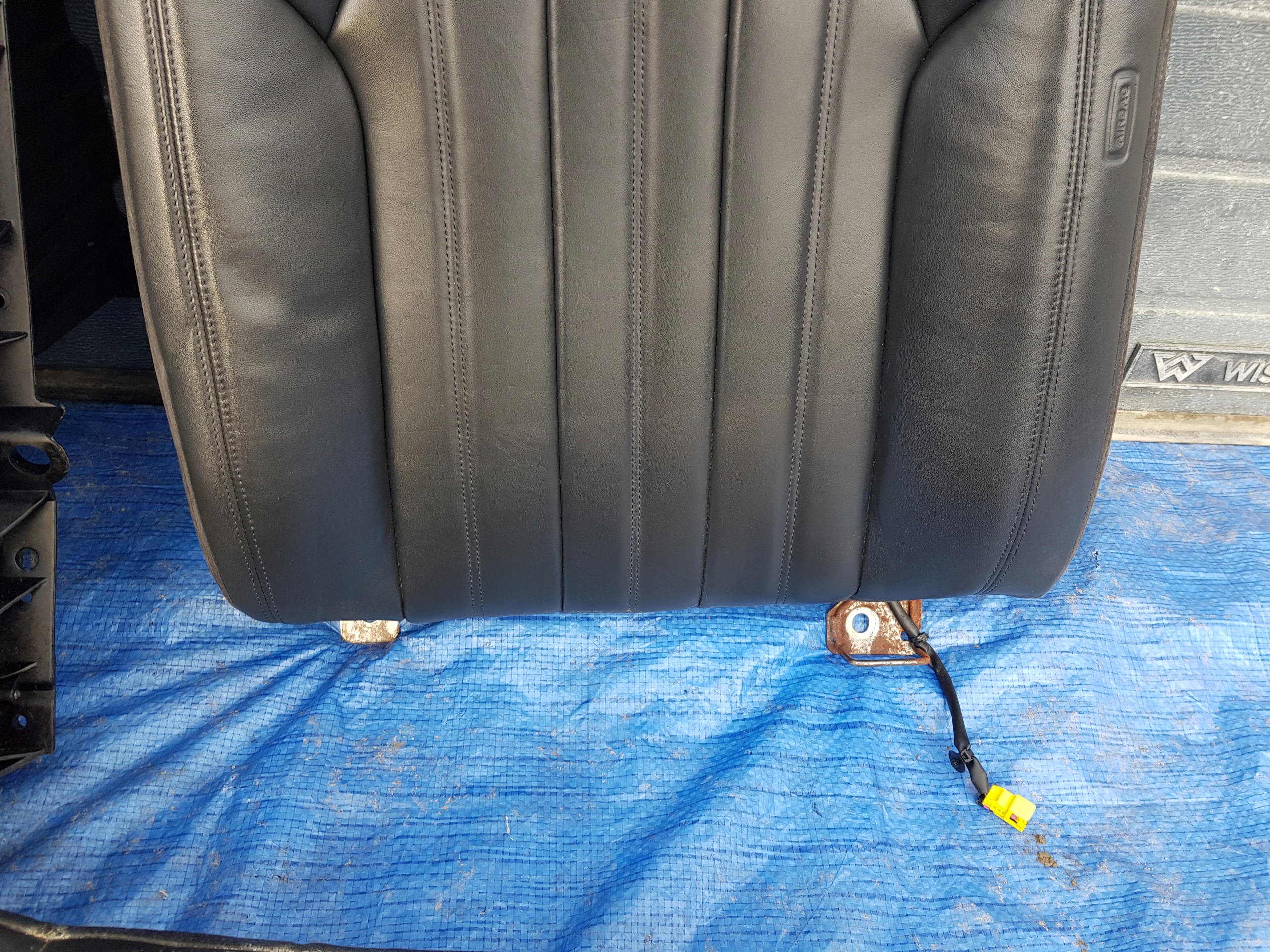 KOMPLET seats upholstery leather side AUDI A8 D4