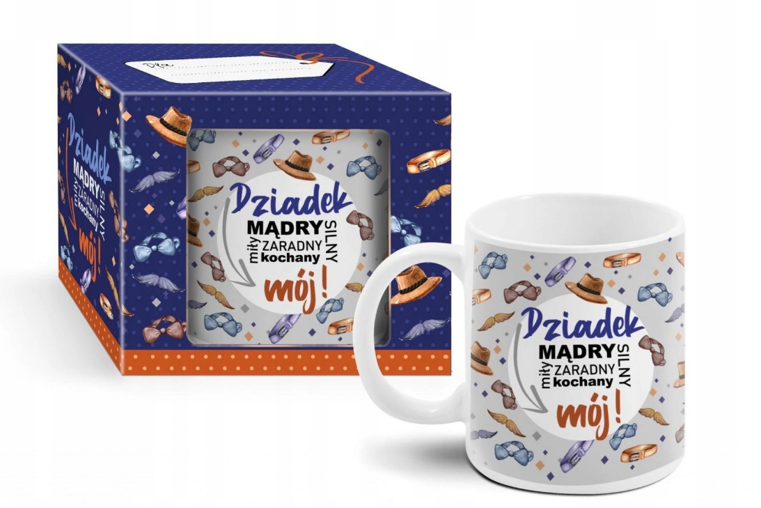 

Kubek Dzień Dziadka Dziadek Mądry Zaradny Kochany