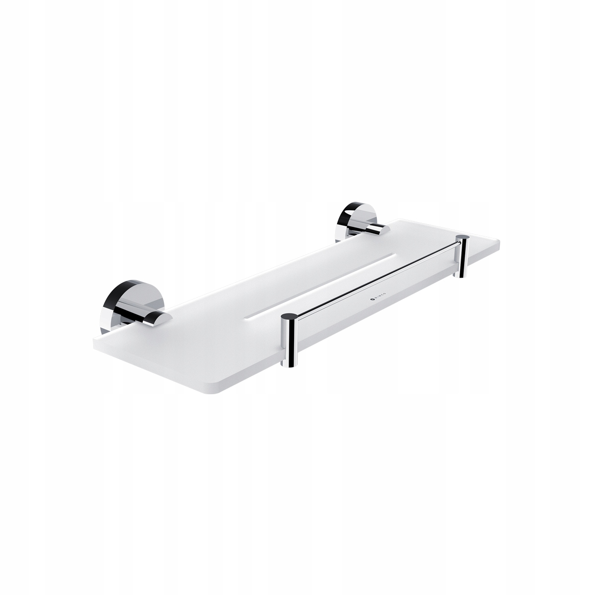 Nimco Unix polica do kúpeľne s ohrádkou, chróm, 40 cm Un X440-X-26_